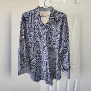 XXL Robert Graham button up dress shirt.